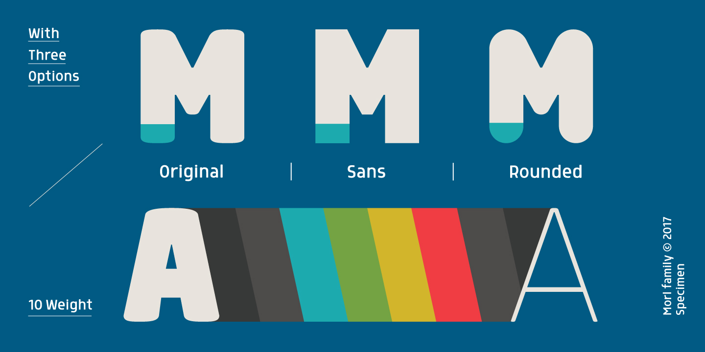 Example font Morl Rounded #25